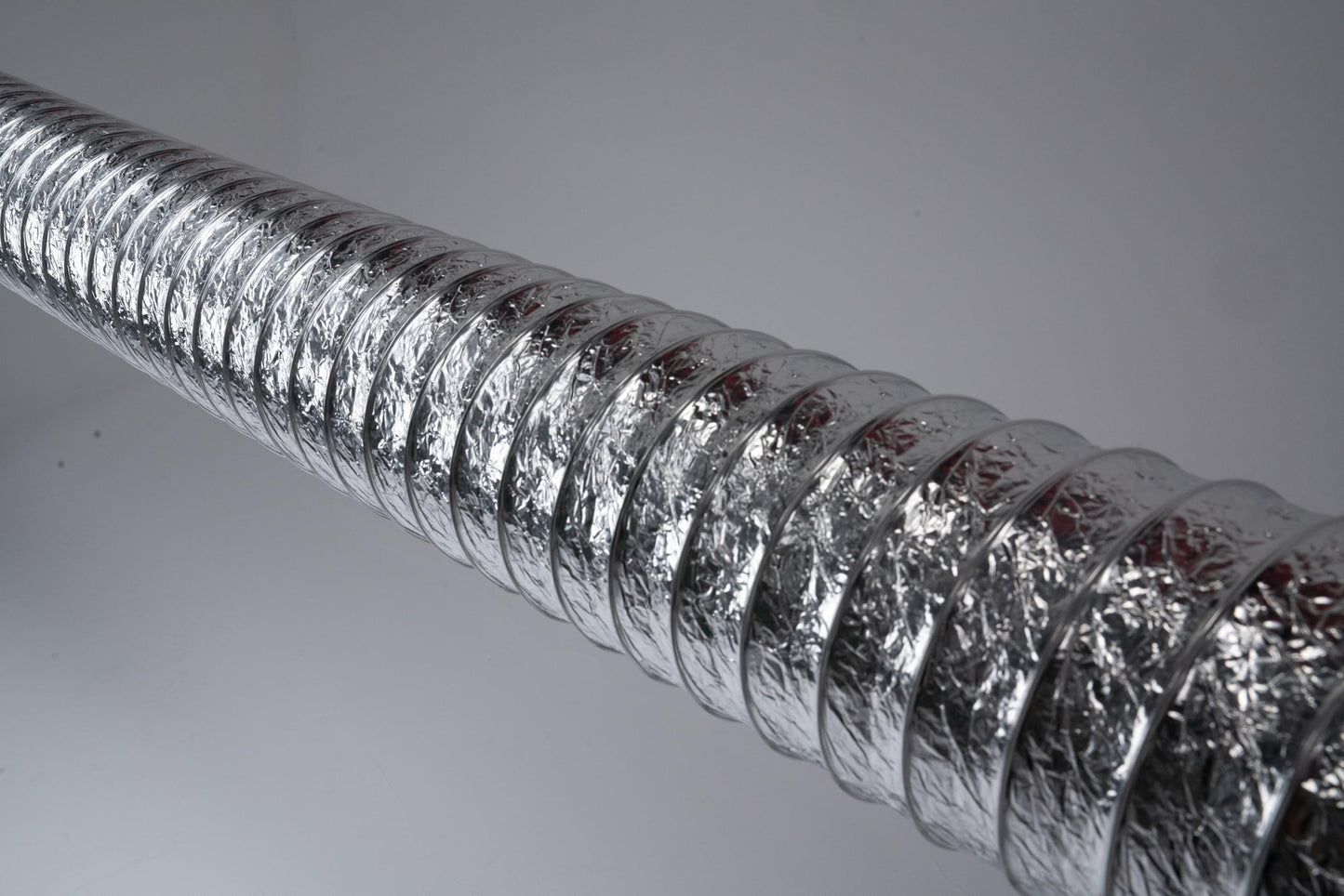 HVAC Premium 10" Inch Flexible Aluminum Ducting Hose Insulated R-8.0 Air Duct Pipe for for Heavy Duty HVAC & Exhaust Ductwork Insulation - 25' Feet Long - In Accordance with UL 181